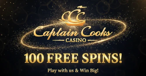 Captain Cooks Casino 100 Free Spins