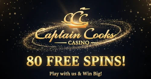 Captain Cooks Casino 80 Free Spins